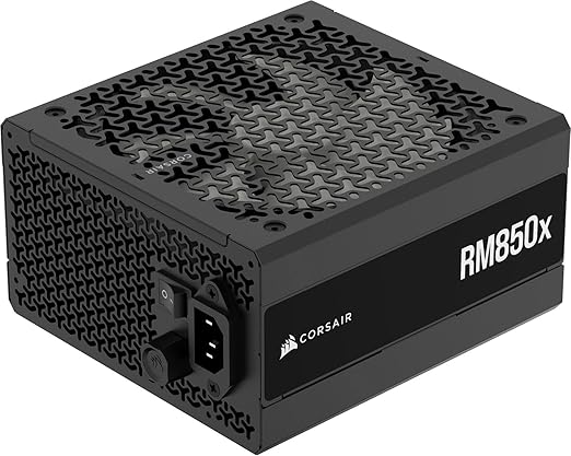 Corsair RM850x alimentators per computer 850 W 24-pin ATX ATX Nero (CORSAIR 850W GOLD FULLY MODULAR RM850X)