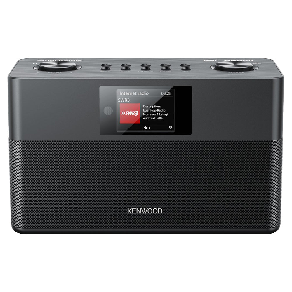 Kenwood Compact Smart Internet & FM Radio | Black