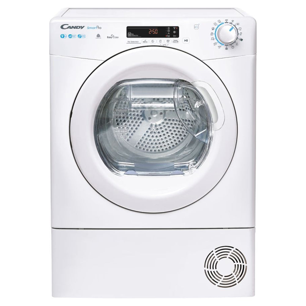 Candy Smart Pro 9KG Freestanding Heat Pump Tumble Dryer - White | CSOE H9A2DE-80