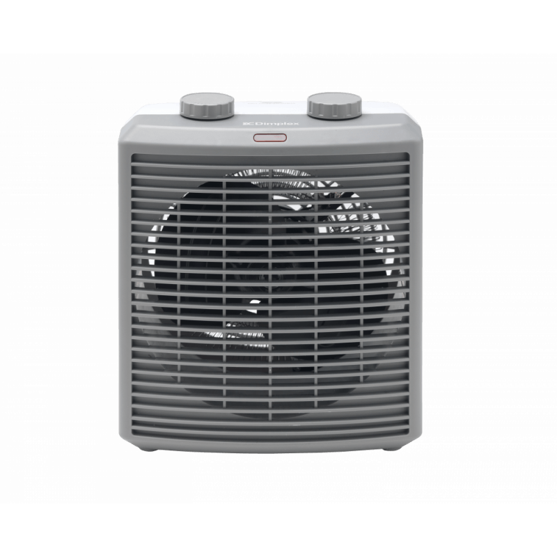 Dimplex 2kW Upright Fan Heater - Dark Grey & Light Grey | DEUF2N