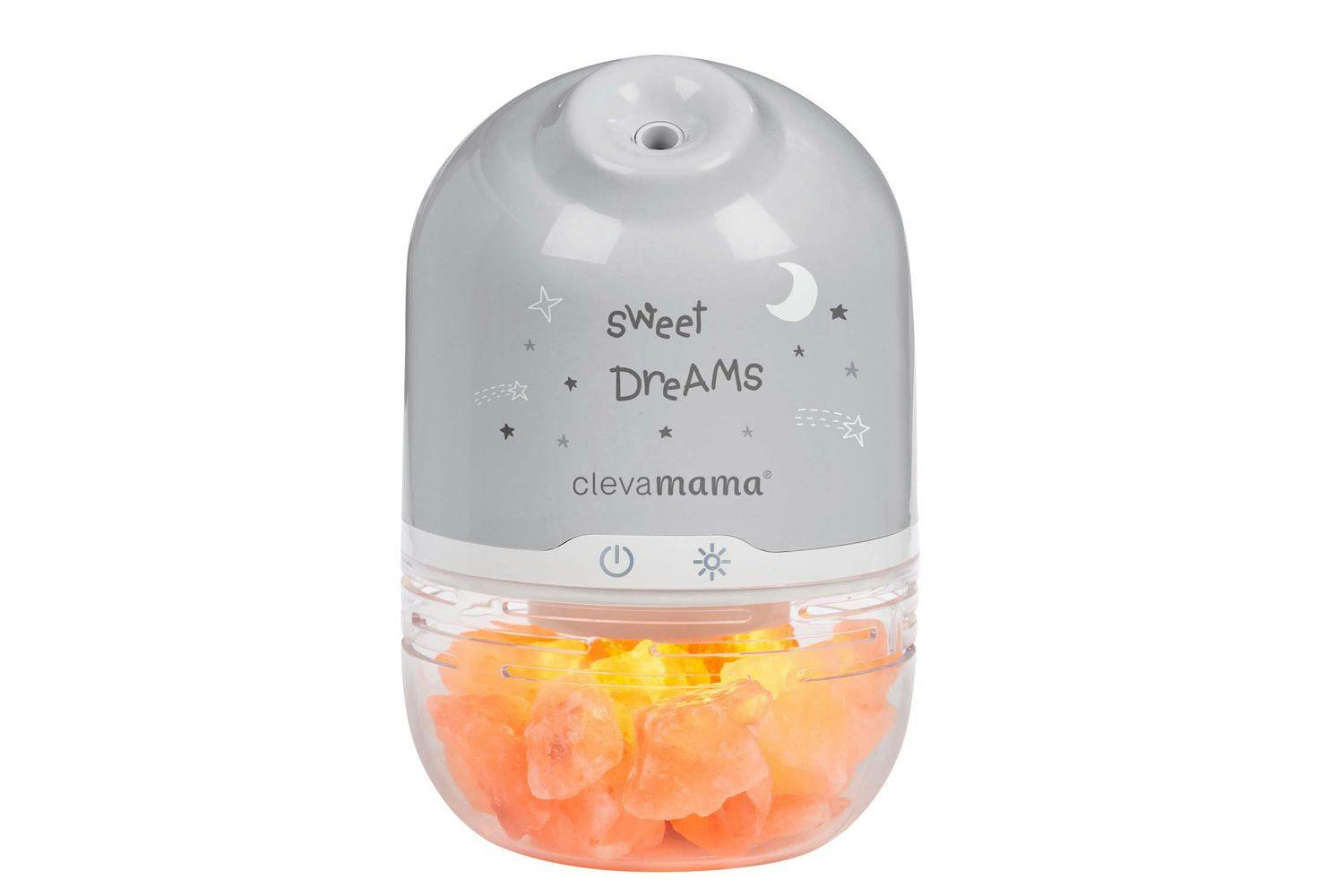 Clevapure Himalayan Salt Lamp Humidifier Night Light