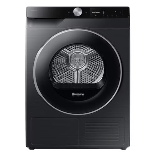 Samsung Series 6 AI DV90DG6845LBU1, 9KG, Heat Pump Tumble Dryer, Black | Soundstore