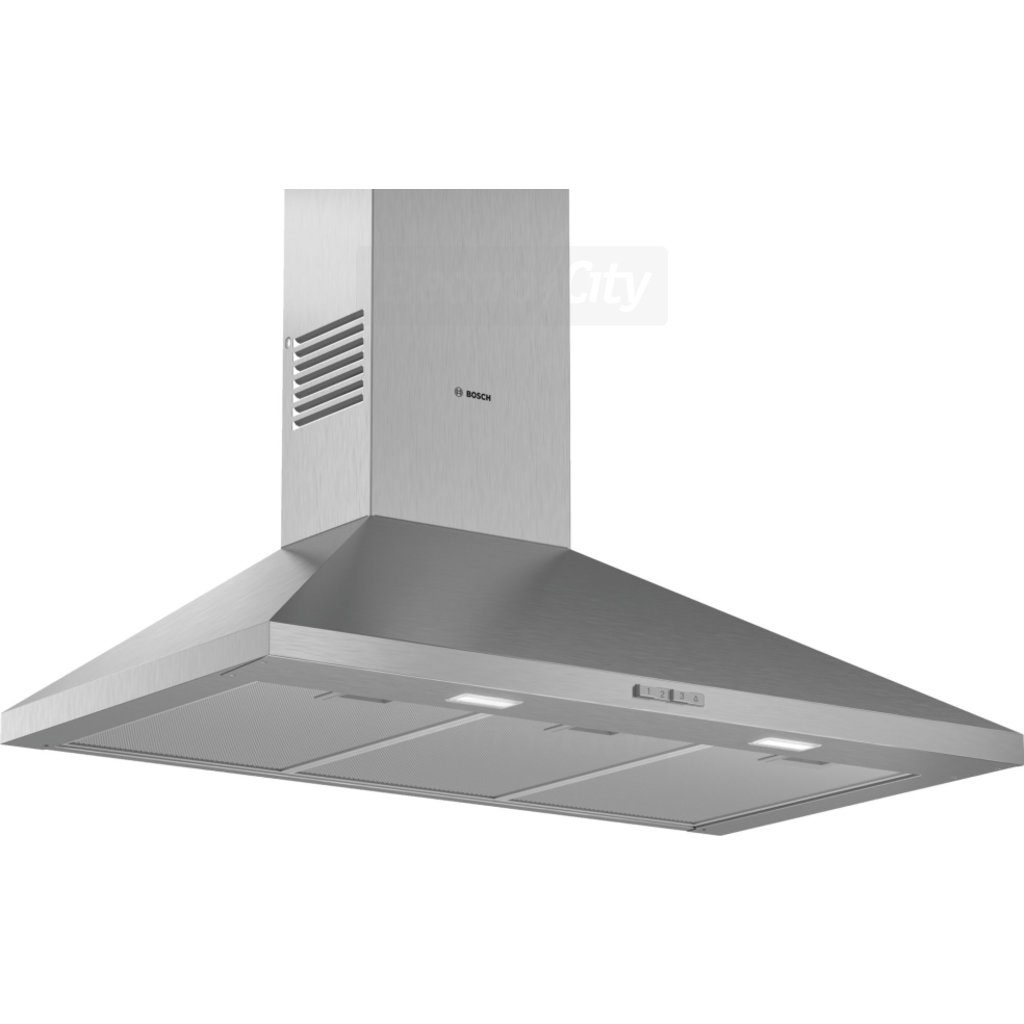 Bosch DWP94BC50B, Serie 2, Pyramid Chimney Cooker Hood, Stainless Steel| Soundstore