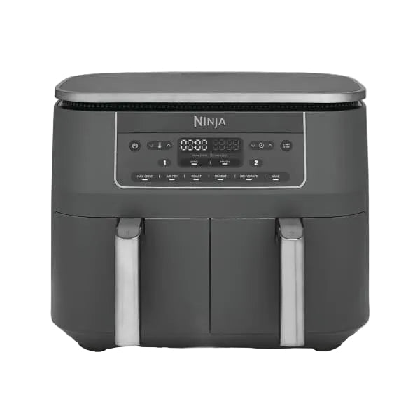 Ninja 6-in-1 Dual Zone 7.6L Air Fryer - Gun Metal Grey | DZ300UK