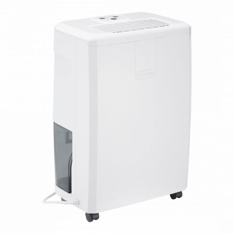 Dimplex 10L Freestanding Dehumidifier - White & Light Grey | EVERDRI10L