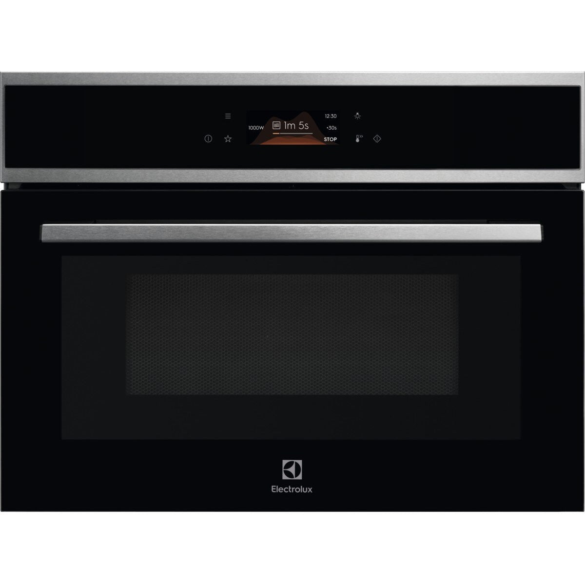 Electrolux 800 CombiQuick 43L Built-In Multifunction Oven with Combi Microwave - Stainless Steel | EVLBE08X