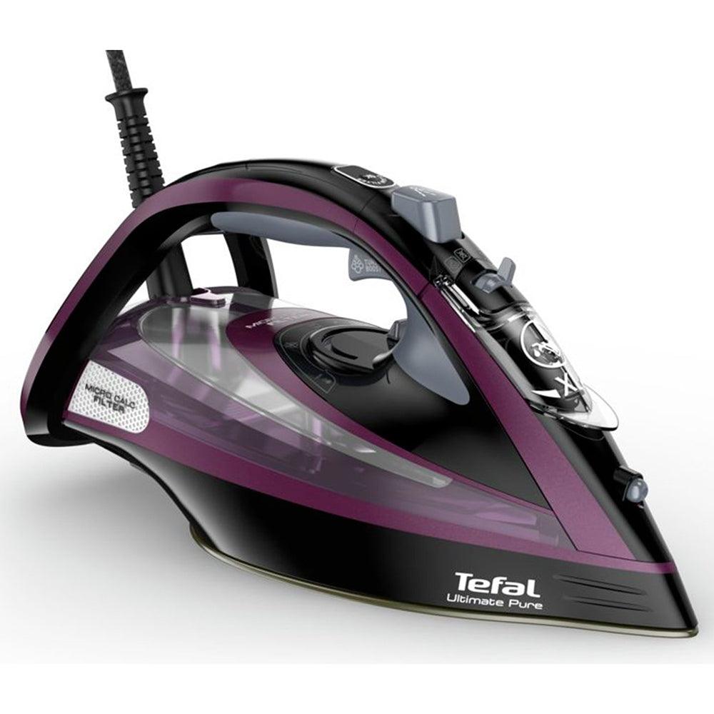 Tefal Ultimate Pure FV9830 3000W Steam Generator Iron - Black & Purple | FV9830G1