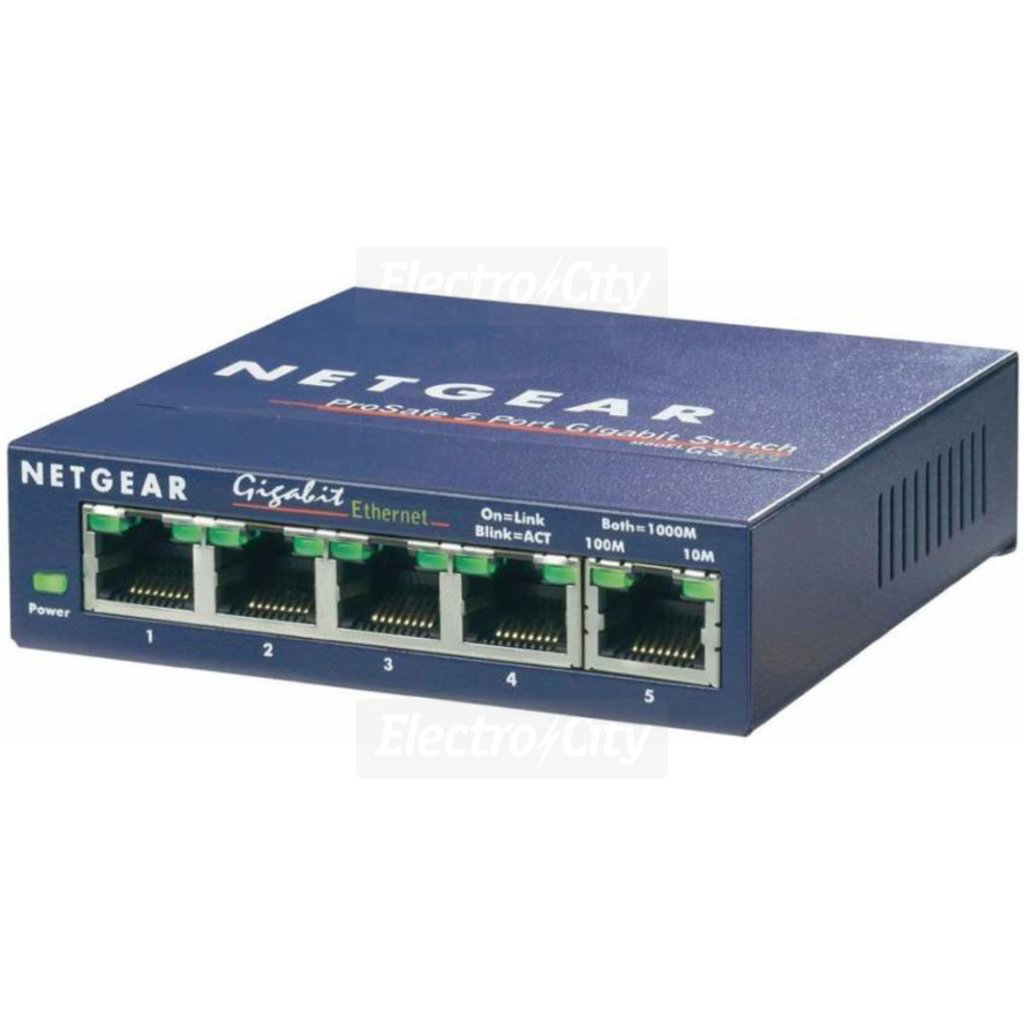 Netgear 5 Port Gigabit Ethernet Switch
