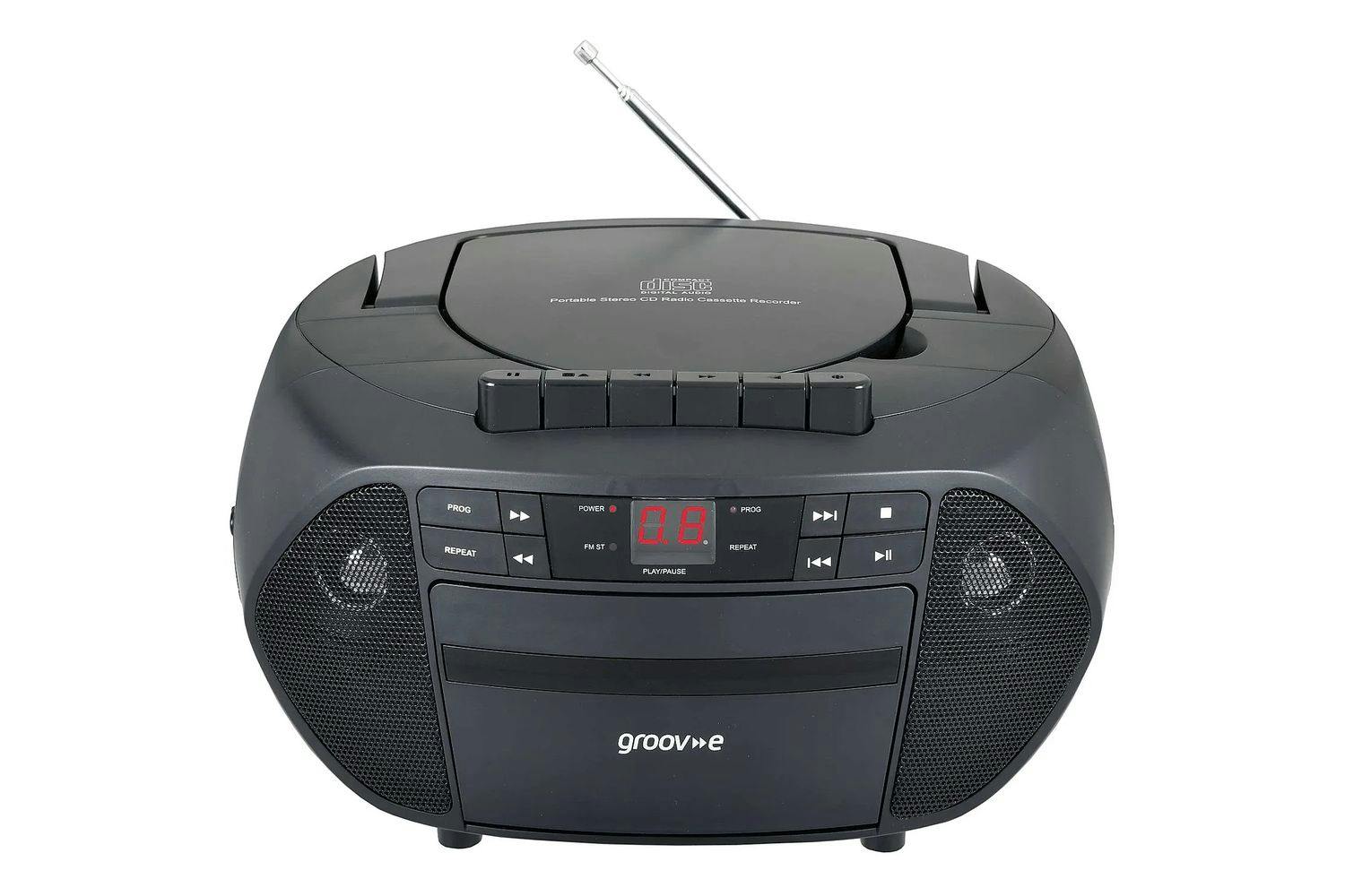 Groove Boombox Cd - Tape - Fm Radio | Portable Audio Device