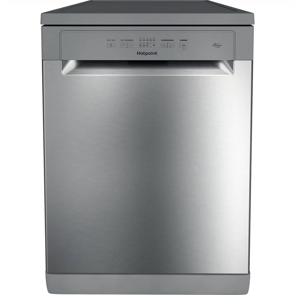 Hotpoint H2FHL626XUK, 14 Place Dishwasher, Stainless Steel | Soundstore