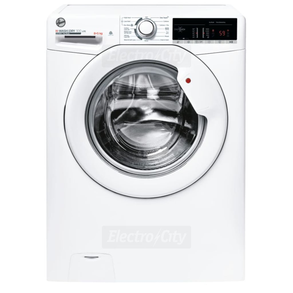 Hoover H-Wash & Dry 300 Lite Freestanding 8/5kg Washer Dryer | White