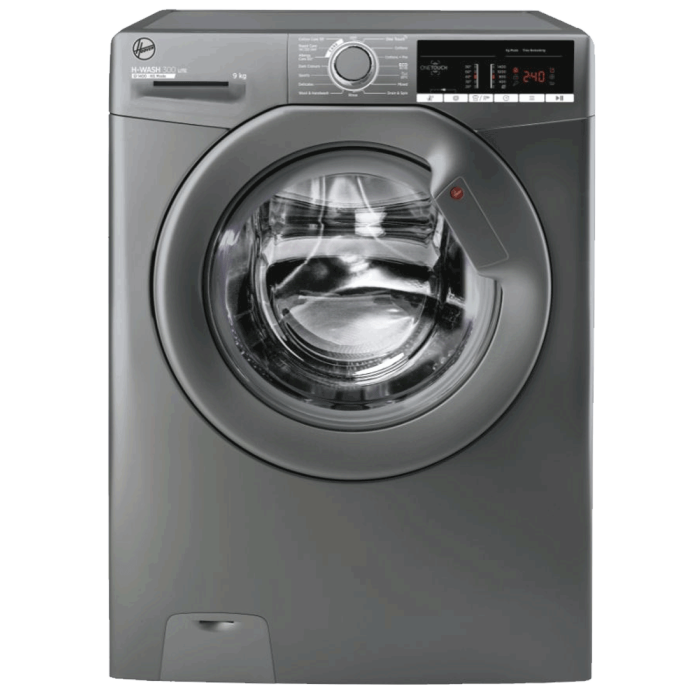 Hoover H-Wash 300 H3W49TAGG4180, 9KG, 1400rpm, Washing Machine, Graphite | Soundstore
