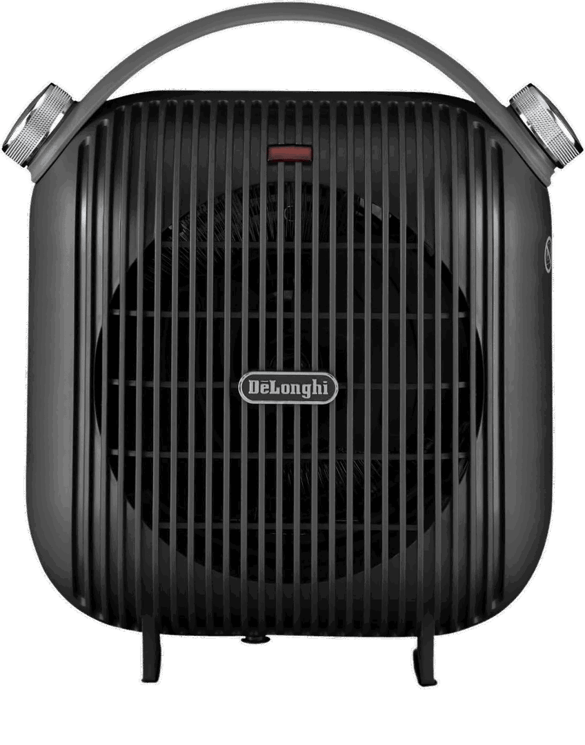 De'Longhi Capsule Hobby 2400W Fan Heater | Black