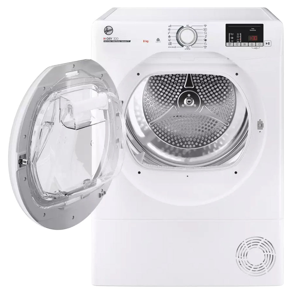 Hoover Freestanding 8kg Heat Pump Tumble Dryer | White