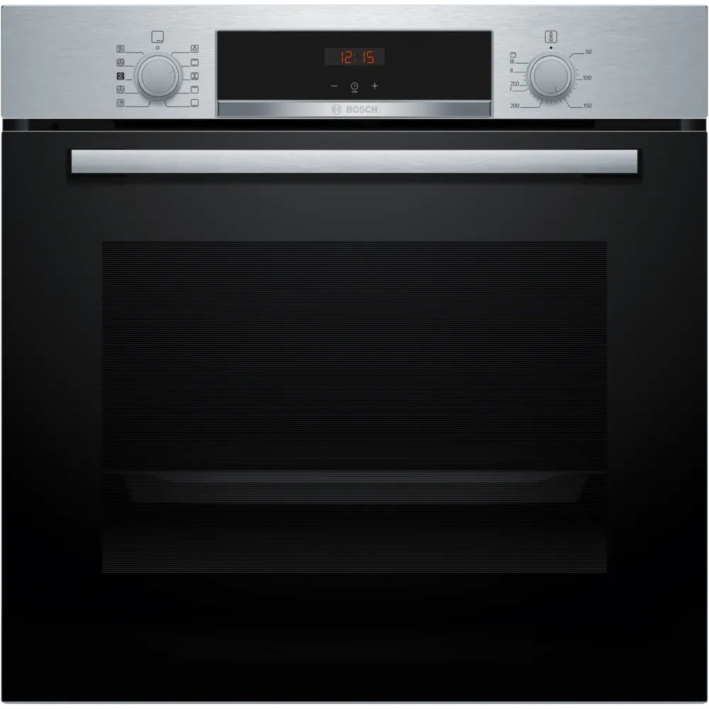 Bosch 71L Built-In Conventional Oven & Grill Electric Single Oven - Stainless Steel | HQA534BS3B