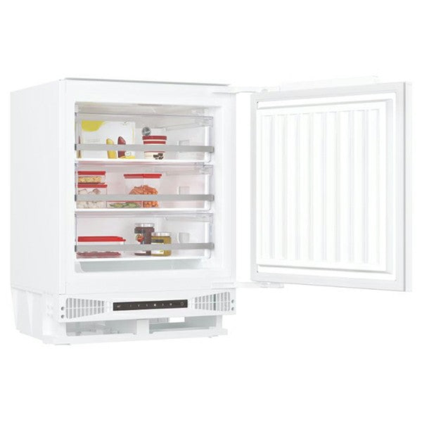 Hoover H-FREEZE 300 MINI 95L Static Under Counter Integrated Freezer - White | HUSE68EWKP