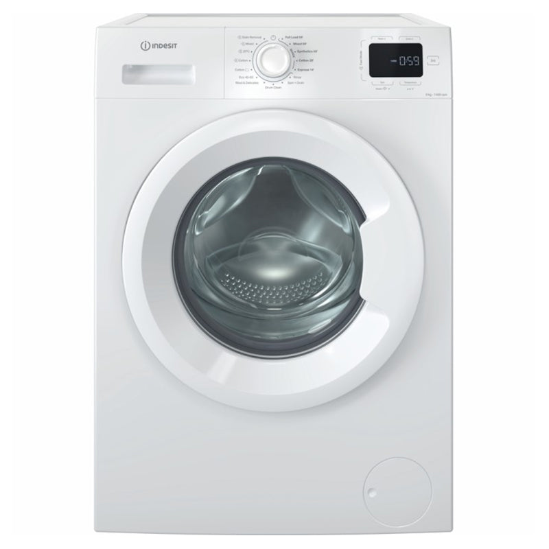 Indesit 9KG 1400RPM Freestanding Washing Machine - White | IM964MYTIMEUK