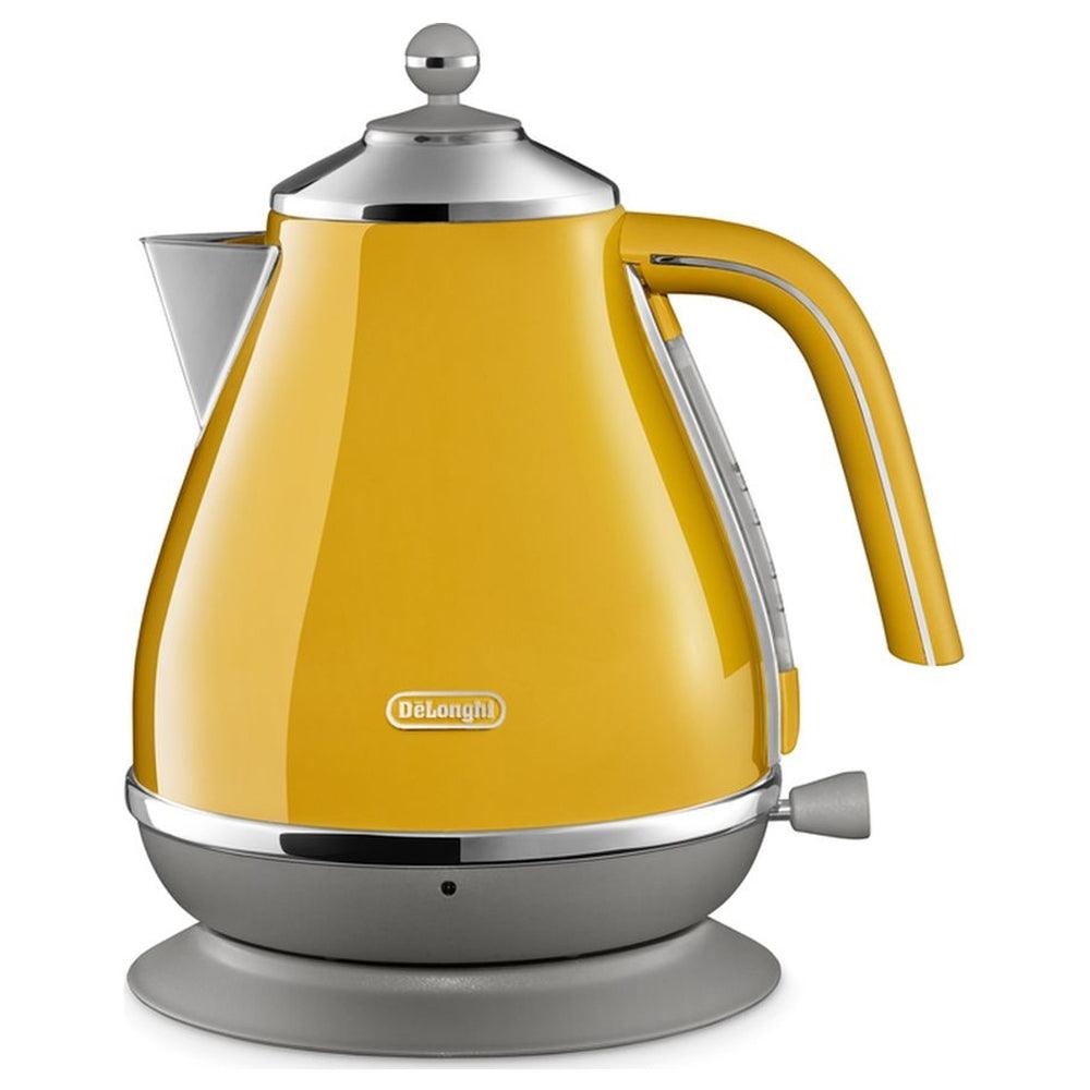 DeLonghi 1.7L 3000W Jug Kettle - Yellow | KBOC3001.Y