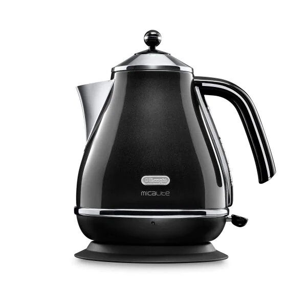 DeLonghi 1.7L Icona Micalite Kettle | KBOM3001.BK | Black