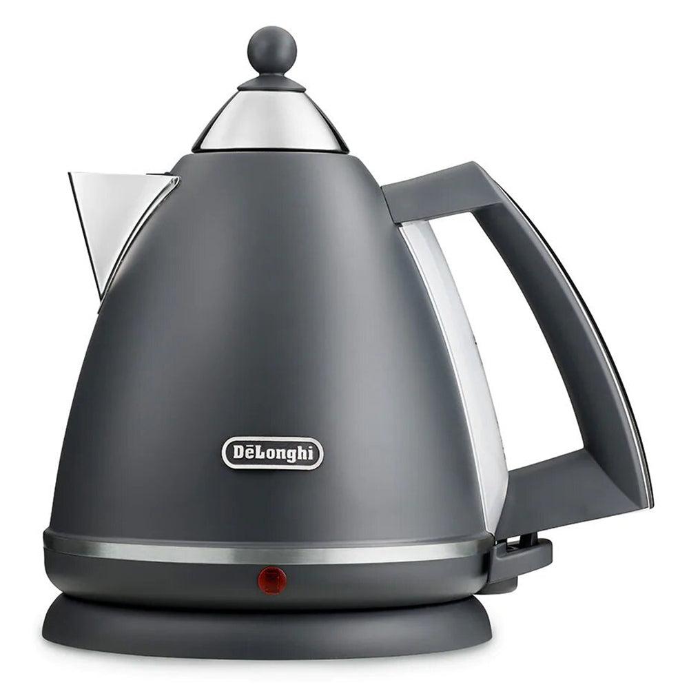 DeLonghi 1.7L Argento Silva Kettle | KBX3016.GY | Tactile Grey