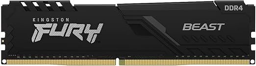 Kingston FURY Beast 8GB 3200MHz DDR4 CL16 Desktop Memory Single Module KF432C16BB/8