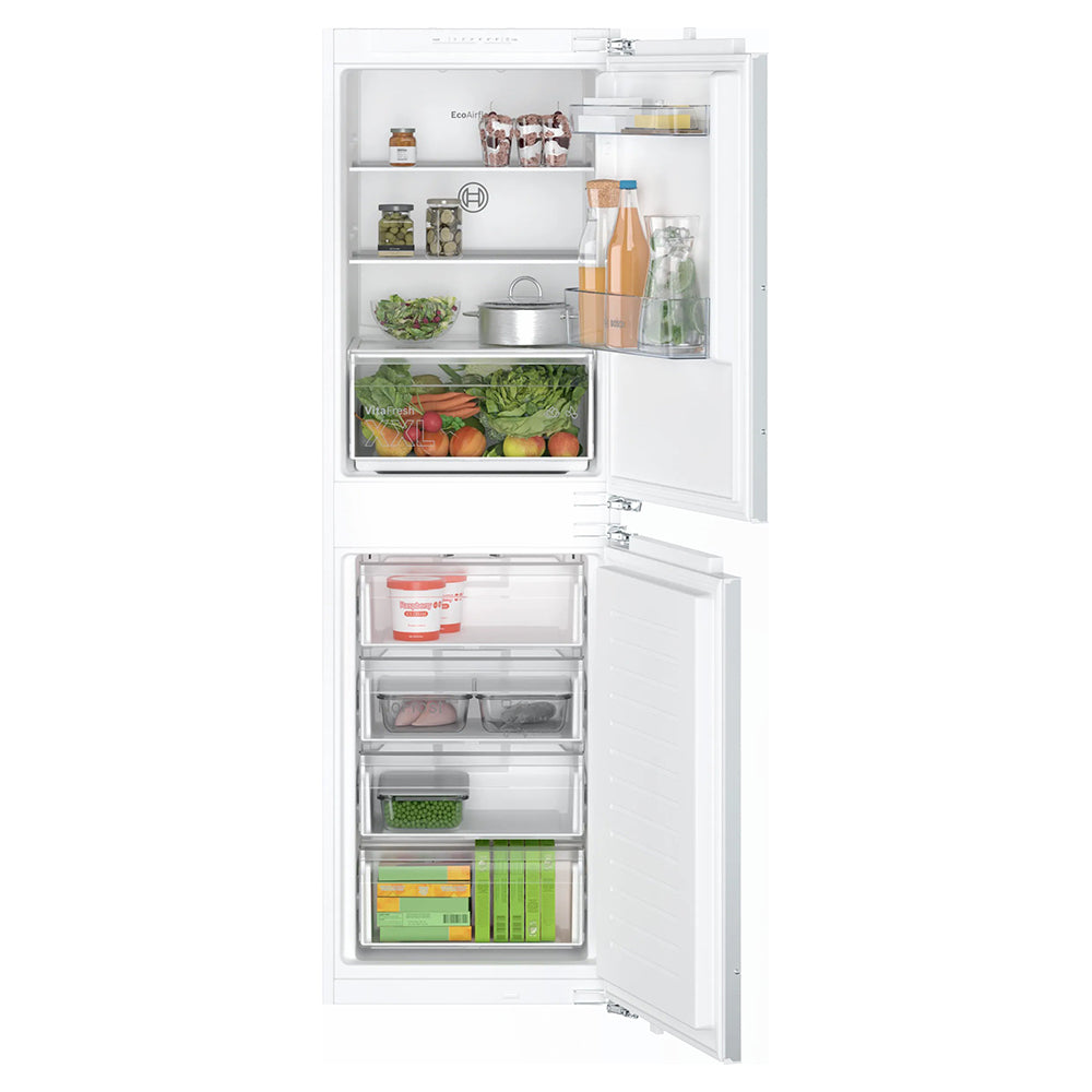 Bosch KIN85NFE0G, 177x54cm, Integrated Fridge Freezer | Soundstore