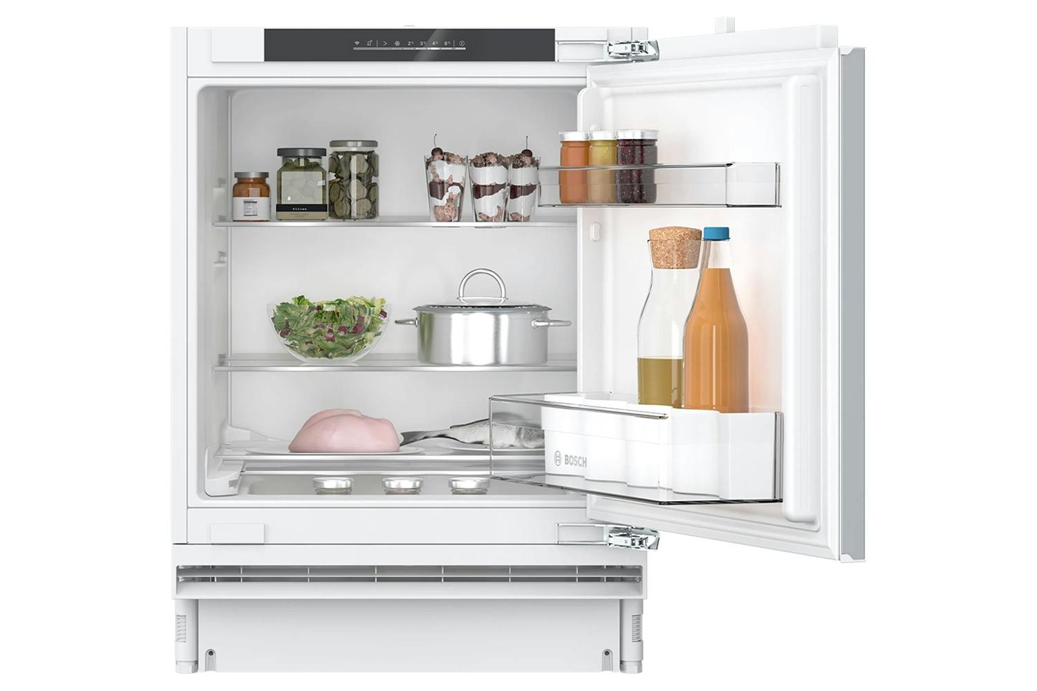 Bosch Series 4 134L Built-in Smart Fridge | White