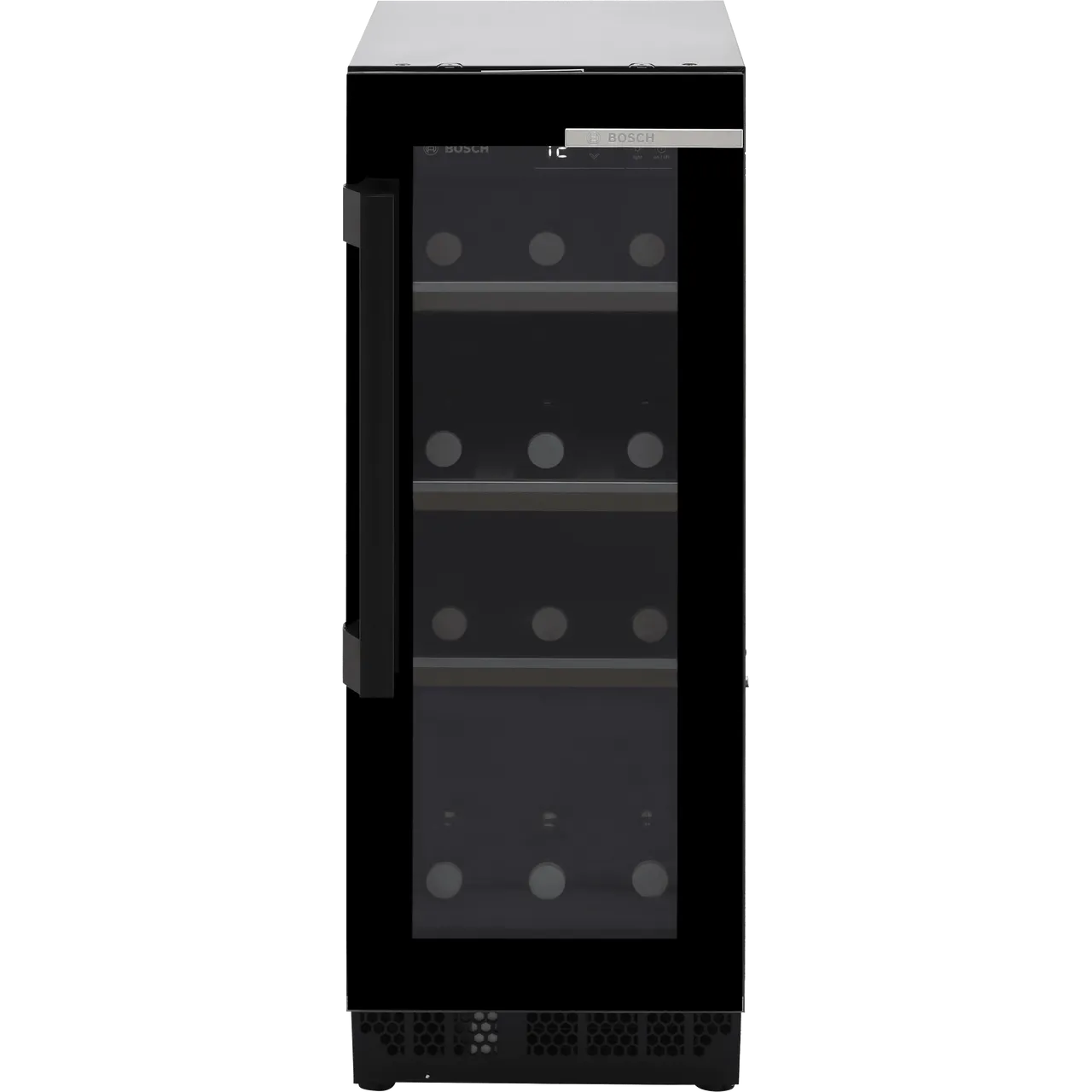 Bosch Serie 6 58L Built-Under Wine Cooler - Black | KUW20VHF0G
