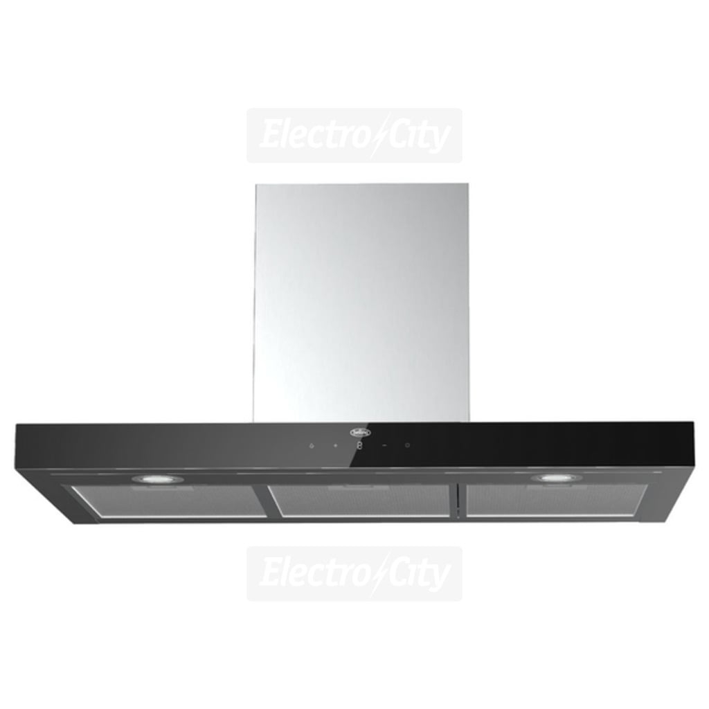 Belling 90cm Linear Cooker Hood | Stainless Steel & Black