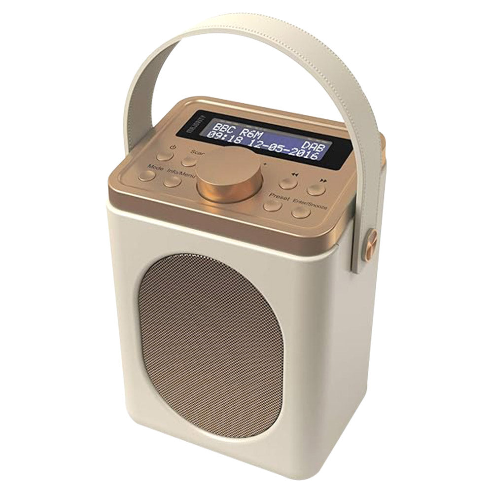 Majority Audio | Cream Little Shelford Radio | Portable Dab | Bluetooth