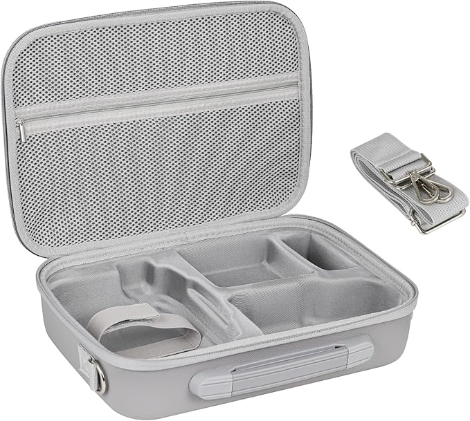 LINGHUANG DJI Mini 4 PRO Handbag Crossbody Organiser for DJI Mini 4 Pro Drone Accessories - Portable Hard Handbag (Compatible with DJI RC 2 / RC-N2)