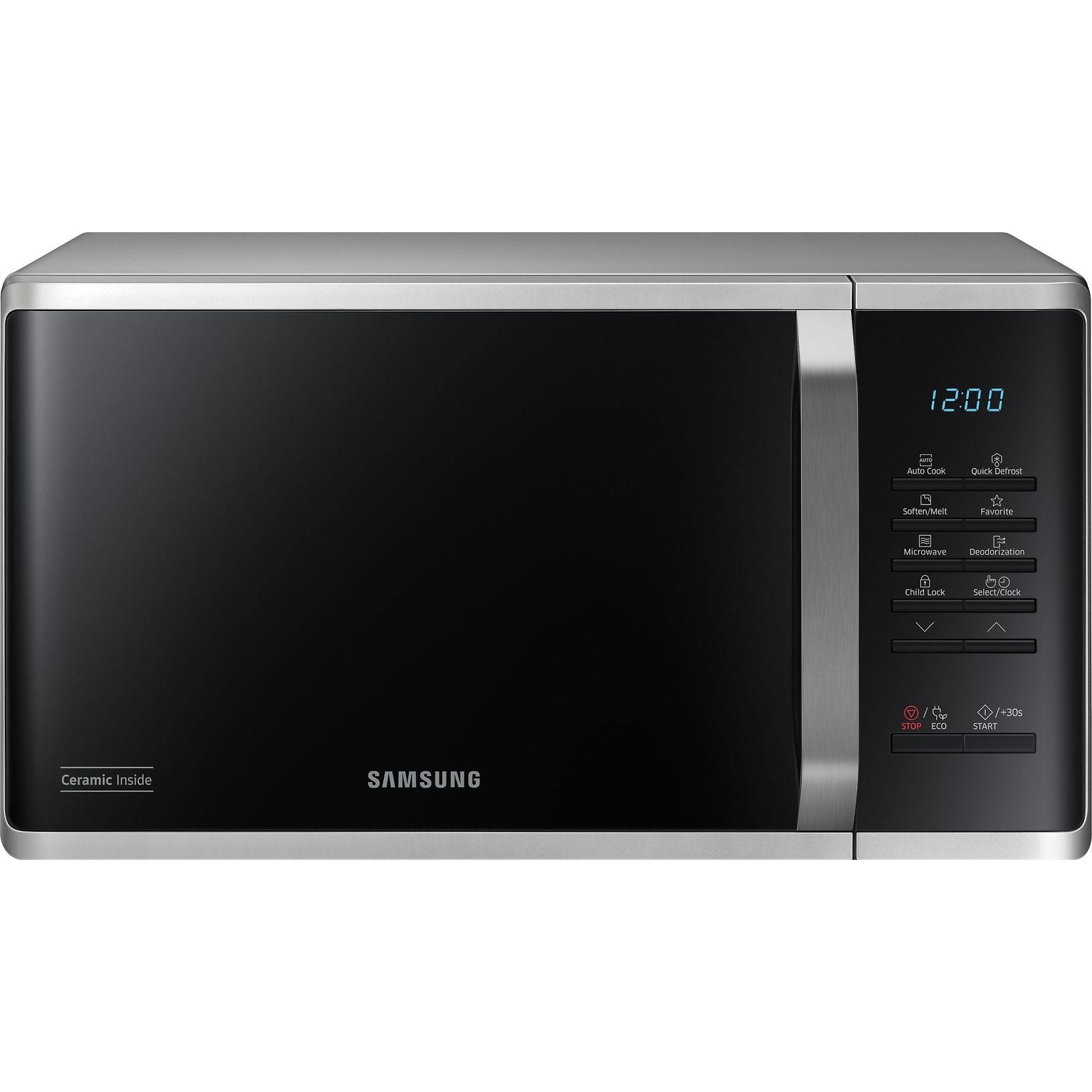 Samsung 23L Freestanding Microwave - Silver | MS23K3523AS/EU