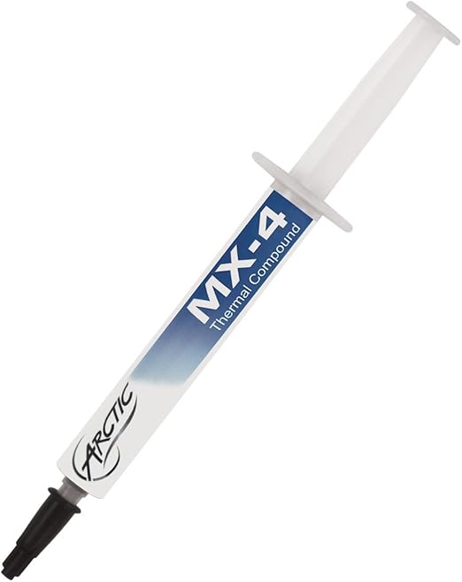 ARCTIC MX-4 (incl. Spatula, 4 g) - Premium Performance Thermal Paste for all processors (CPU, GPU - PC, PS4, XBOX), very high thermal conductivity, long durability, safe application, non-conductive