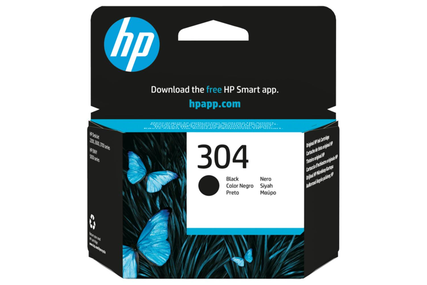 HP 304 Original Black Ink Cartridge