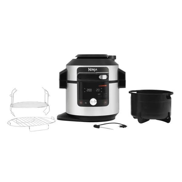 Ninja Foodi MAX 15-in-1 SmartLid 7.5 Litre Multicooker & Air Fryer | Stainless Steel