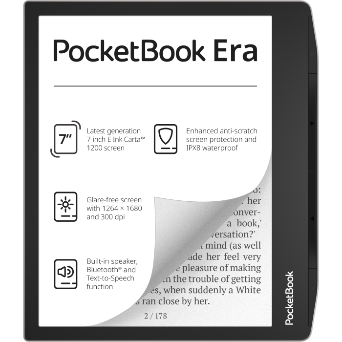 Pocketbook Era PB700U16WW, 16GB, E-Reader, Grey | Soundstore