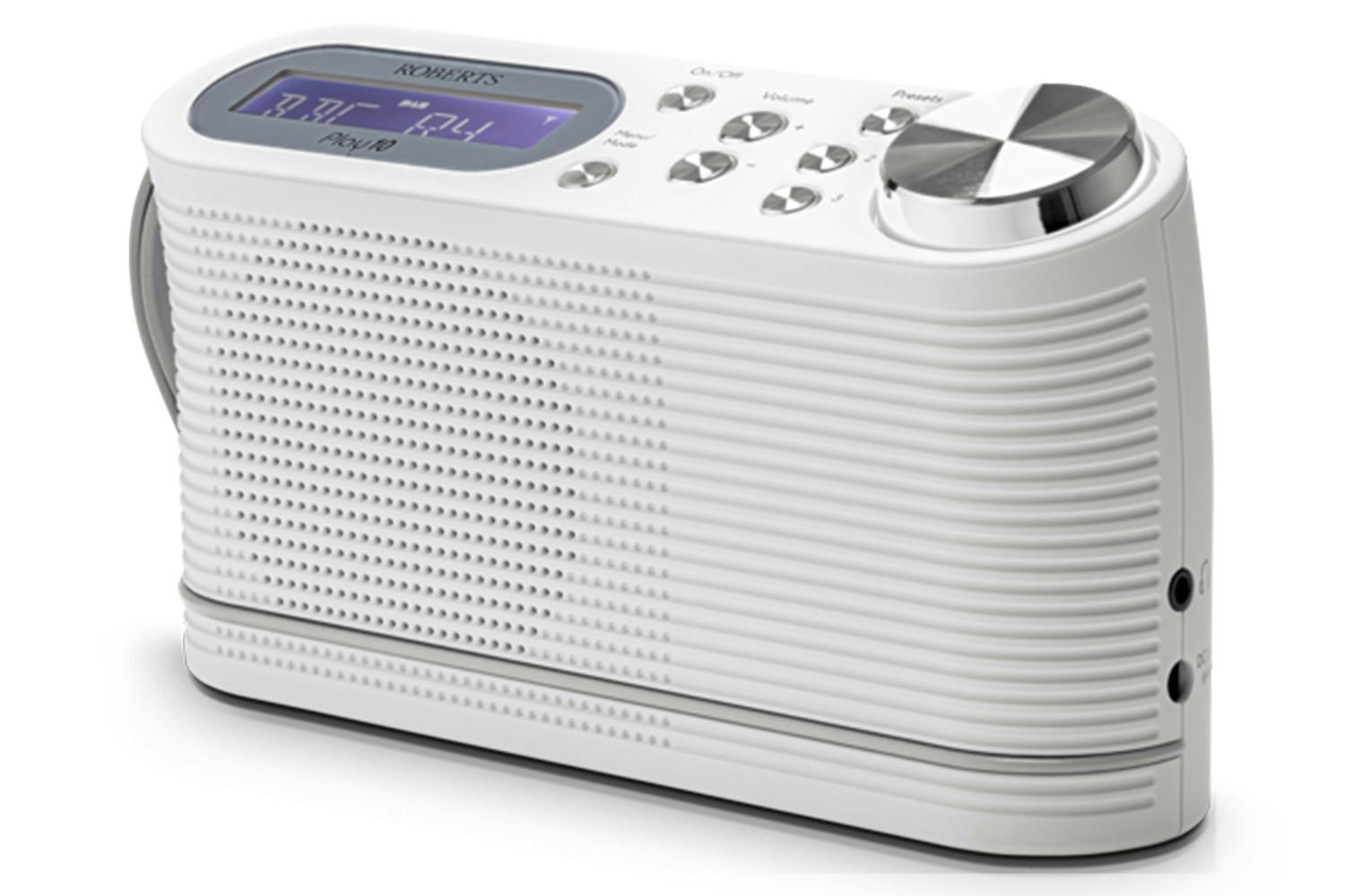 Roberts FM Portable Radio | White