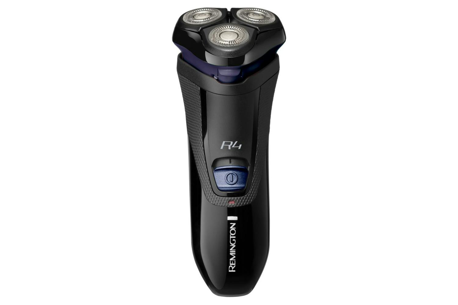 Remington Mens Electric Rotary Shaver R4 (Dual Track Blades, Flexing Blades and pivoting Neck, 40mins Usage, Pop-up Trimmer, 3-Day Stubble Styler Guard, Cordless, Cleaning Brush) R4002