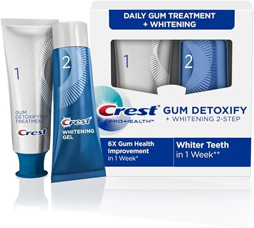 Crest A 37000754220 2 Step Insert, Detoxifying and Whitening, 4.0 oz / 2.3 oz Volume, 2 Pieces