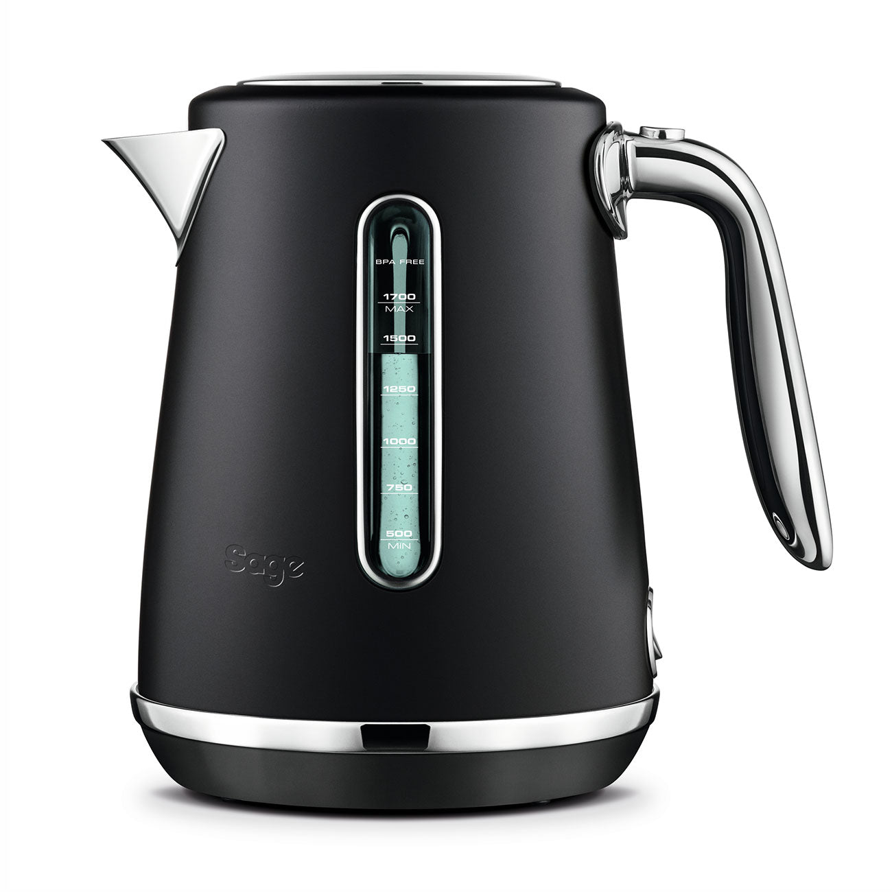 Sage Soft Top Luxe 1.7 Litre 3000W Electric Kettle | Black