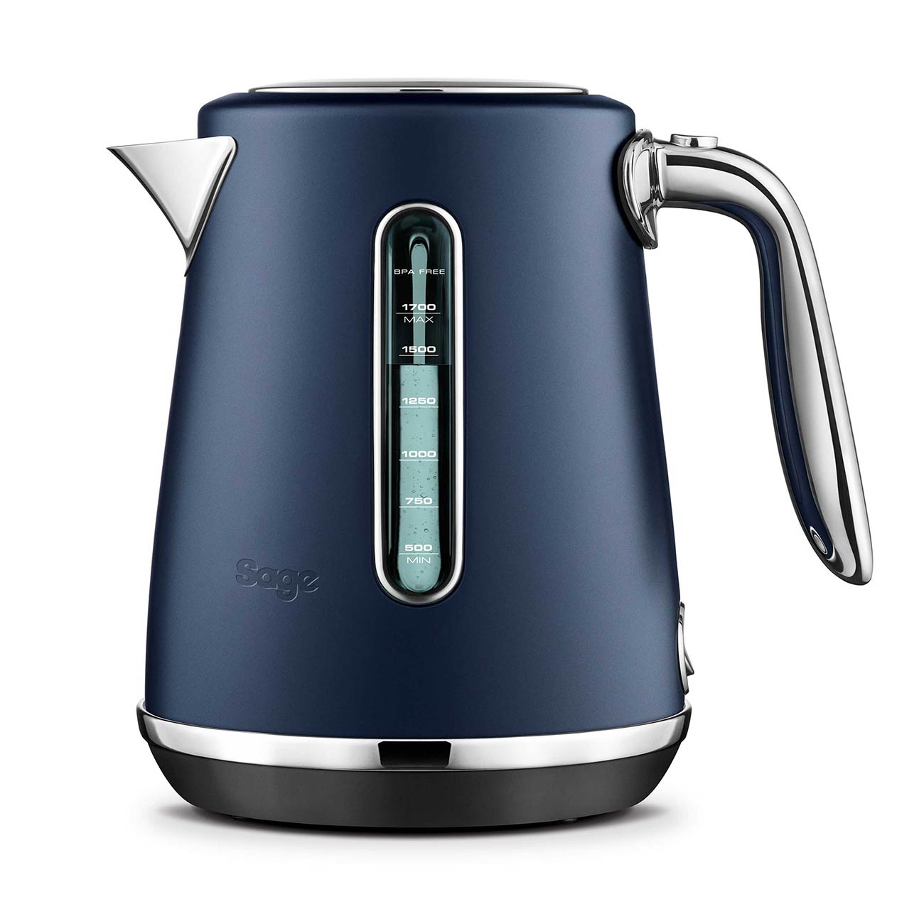 Sage Soft Top Luxe 1.7 Litre 2400W Electric Kettle | Damson Blue
