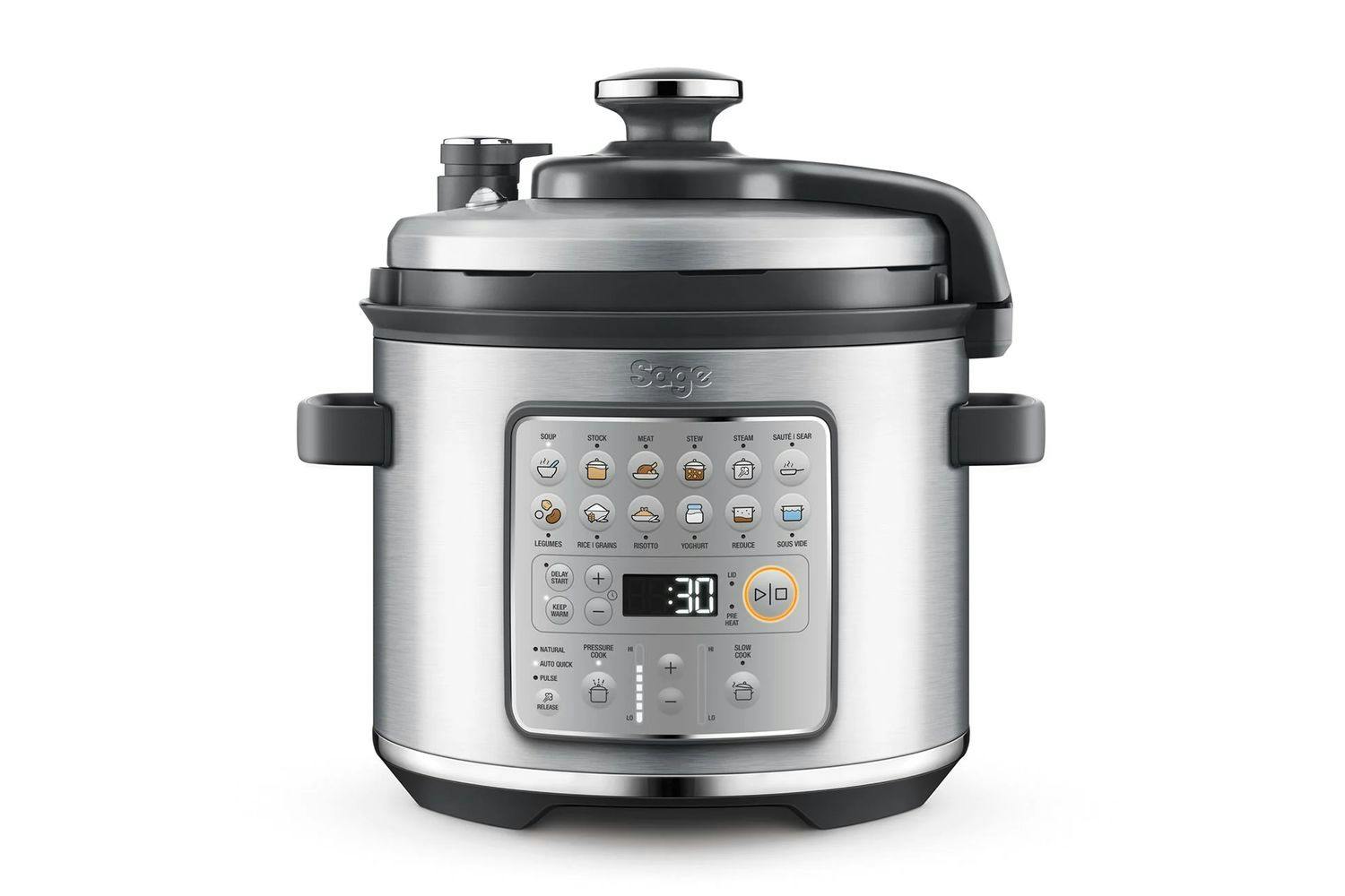 Sage Fast Slow GO 6 Litre Multicooker | Stainless Steel