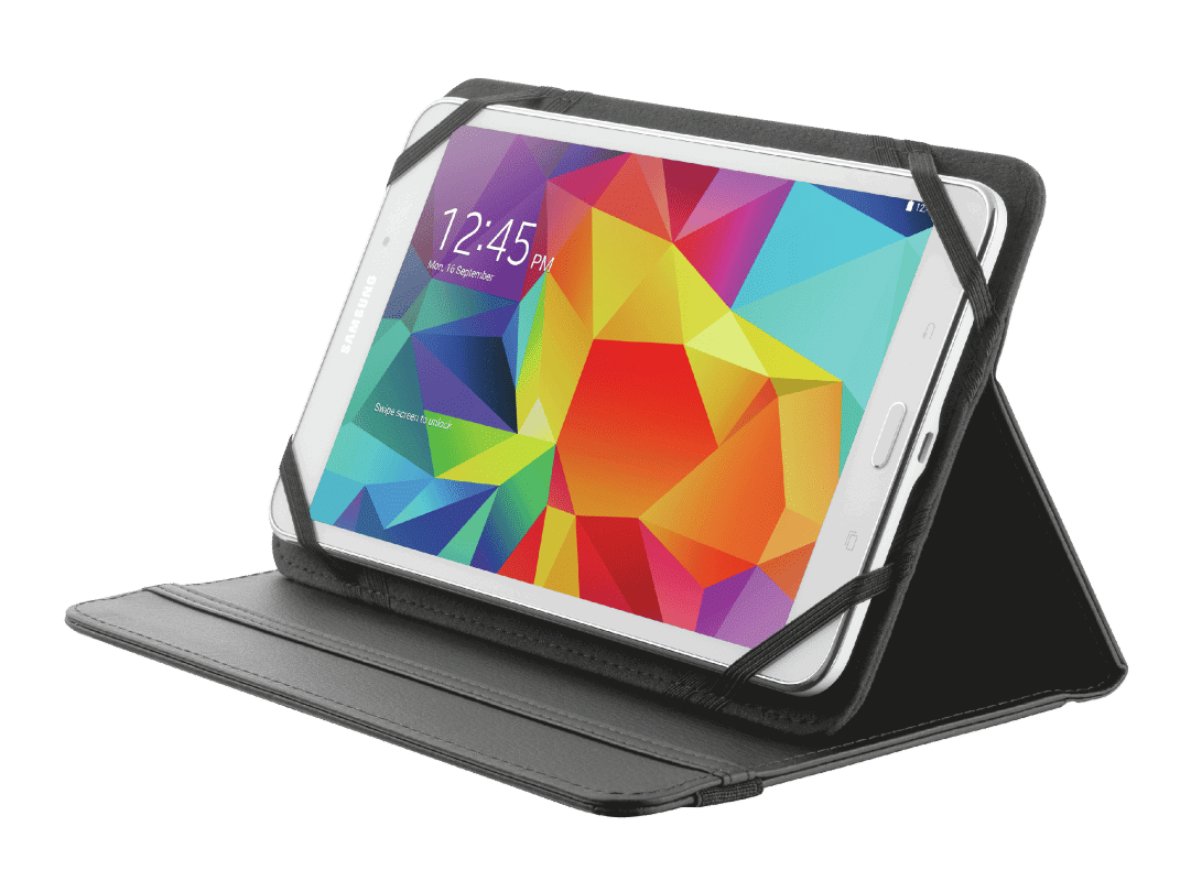 Trust Primo Folio Case for 7 to 8 Inch Tablets | Black