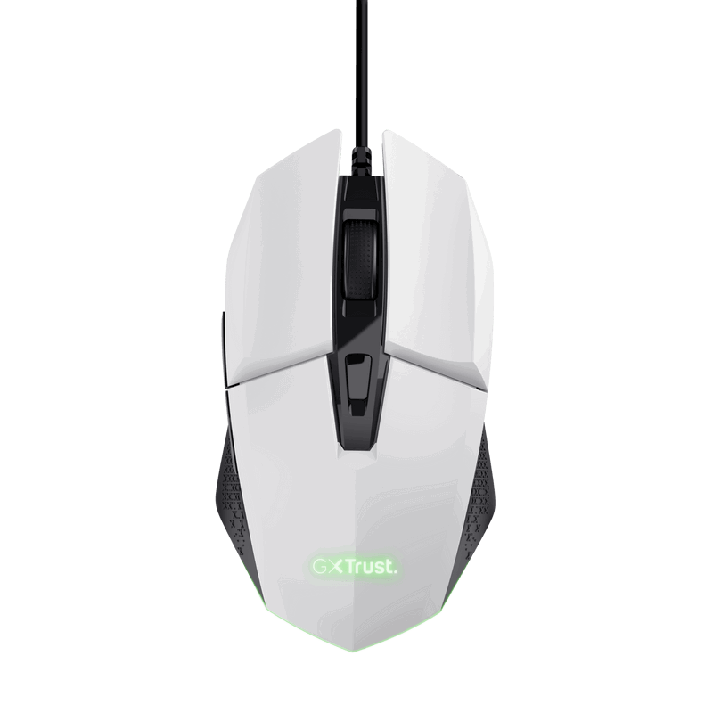 Trust GXT 109 Felox Wired Gaming Mouse | White