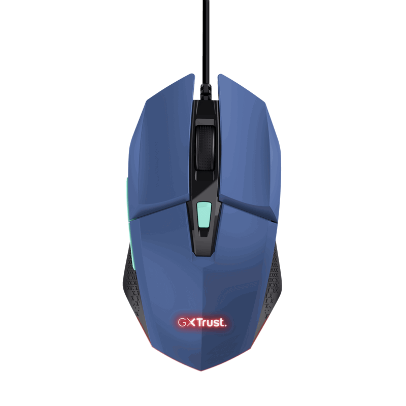 Trust GXT 109 Felox Wired Gaming Mouse | Blue