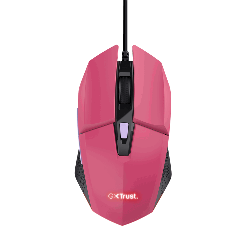 Trust GXT 109 Felox Wired Gaming Mouse | Pink