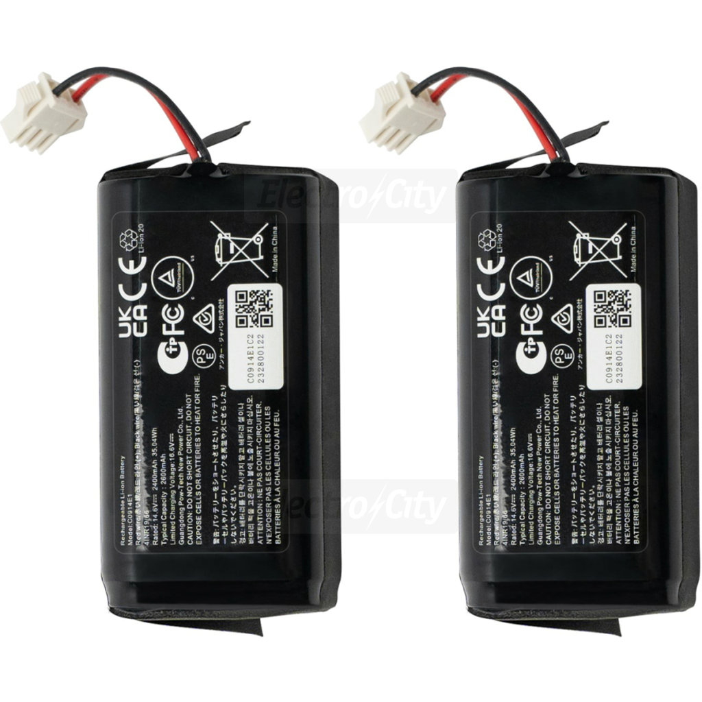 Eufy X9 Pro RoboVac Replacement Battery Pack | 2 Pack