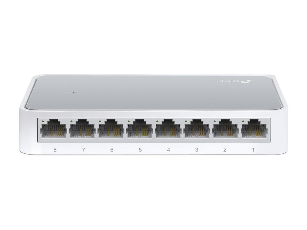 TP-LINK TL-SF1008D - Fast Ethernet switch - 8 Ports