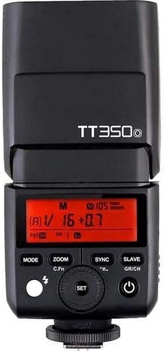 GODOX TT350O Flash Unit for Olympus/Panasonic Cameras Black