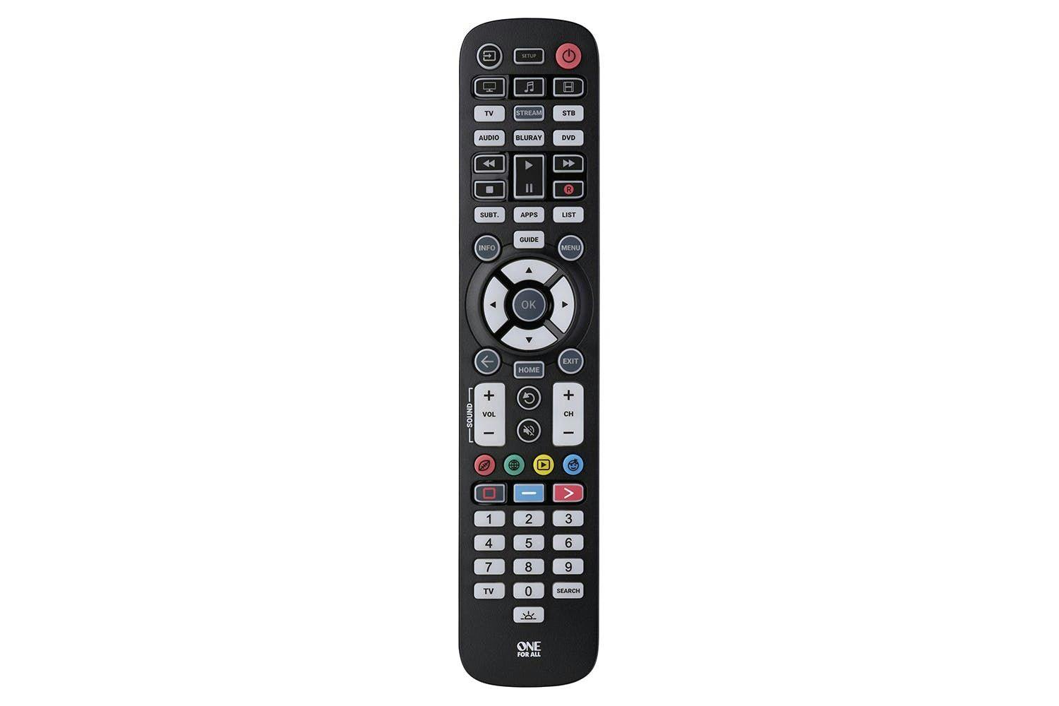 One For All Essential 6 Antimicrobial Universal Remote Control | URC3661